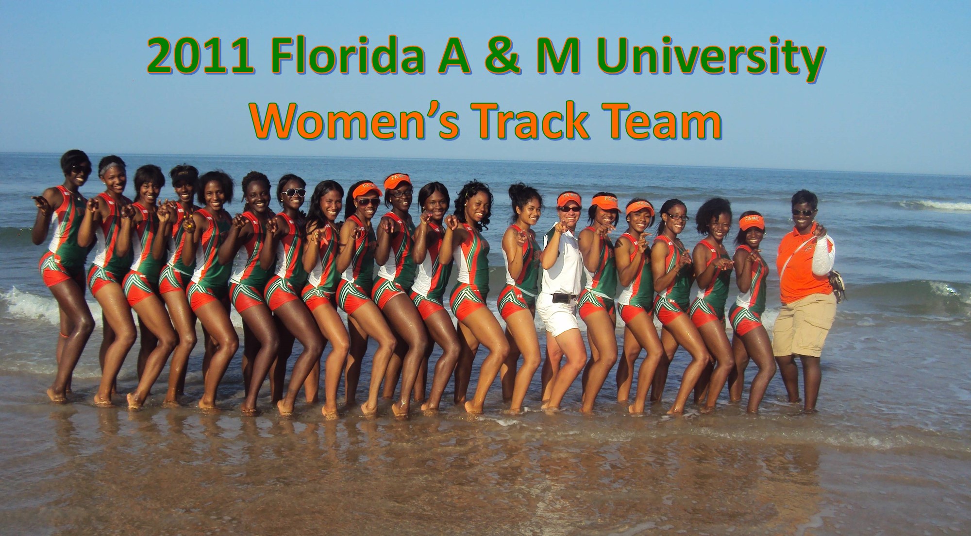 2011 FAMU Lady Rattlers Track Team