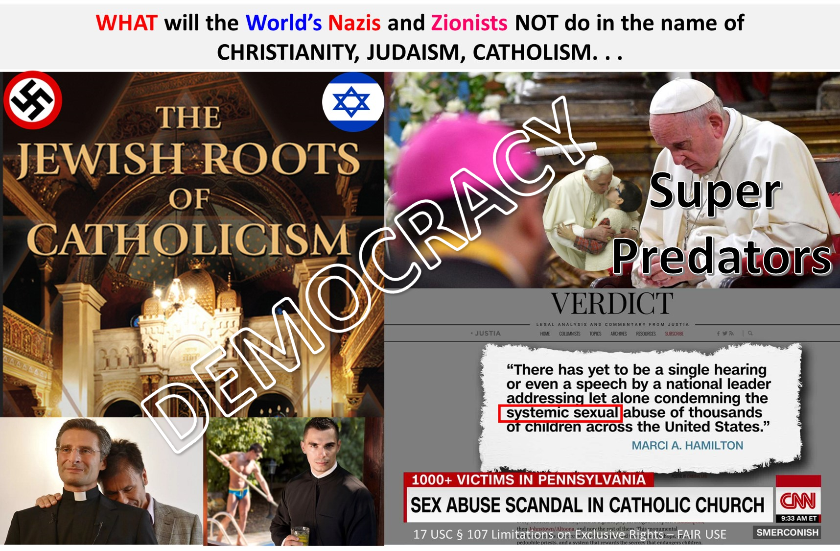 DEMOCRACY NAZISM&ZIONISM New Normal2